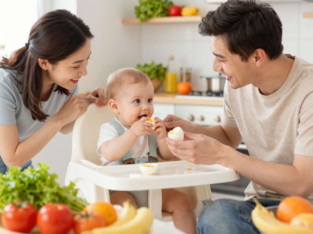 A tojás mint szuperétel: miért kulcsfontosságú a baba étrendjében a hozzátáplálás során?