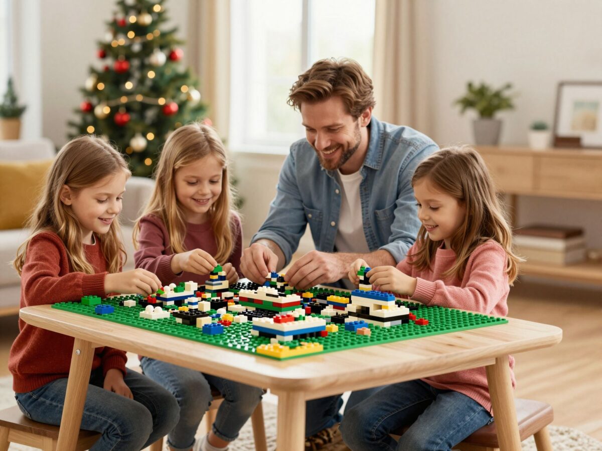 A tökéletes karácsonyi ajándék: így csinálj legóasztalt otthon