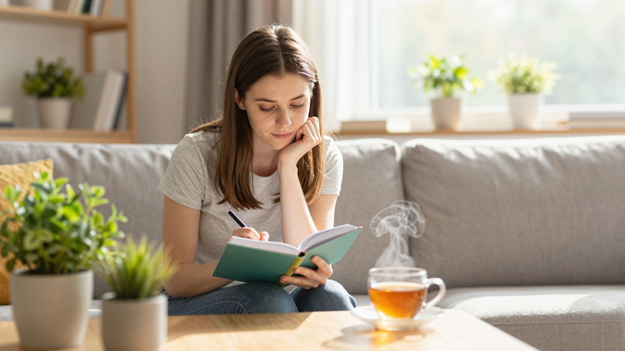 A naplózás segít az alhasi görcsök nyomon követésében.