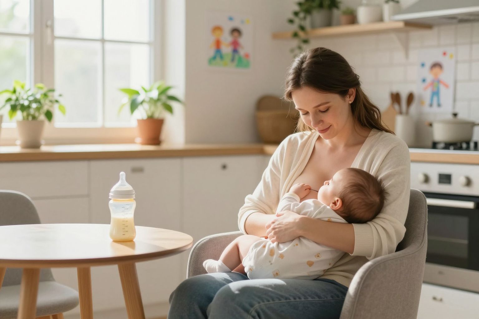 A vegyes táplálás bűntudatot okozhat, de normális.