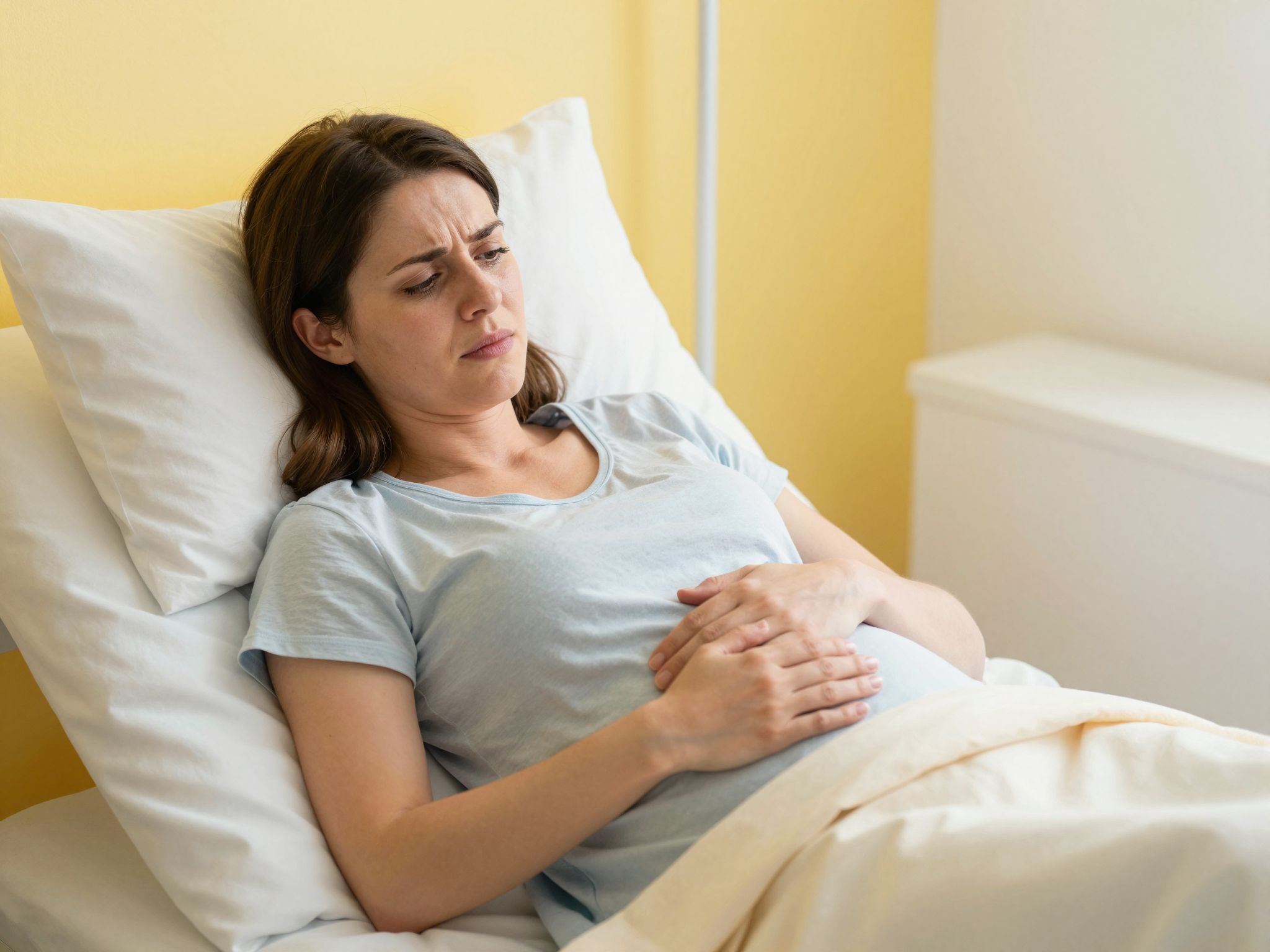 A derék- és hátfájás jelezheti a vajúdás kezdetét.