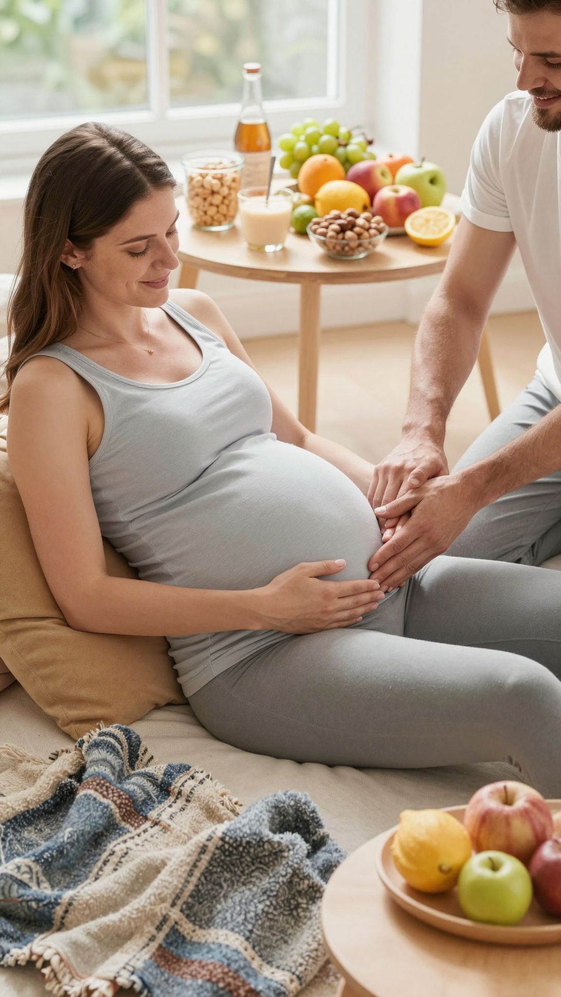 A vajúdás alatt kerülni kell a nehéz, zsíros ételeket.