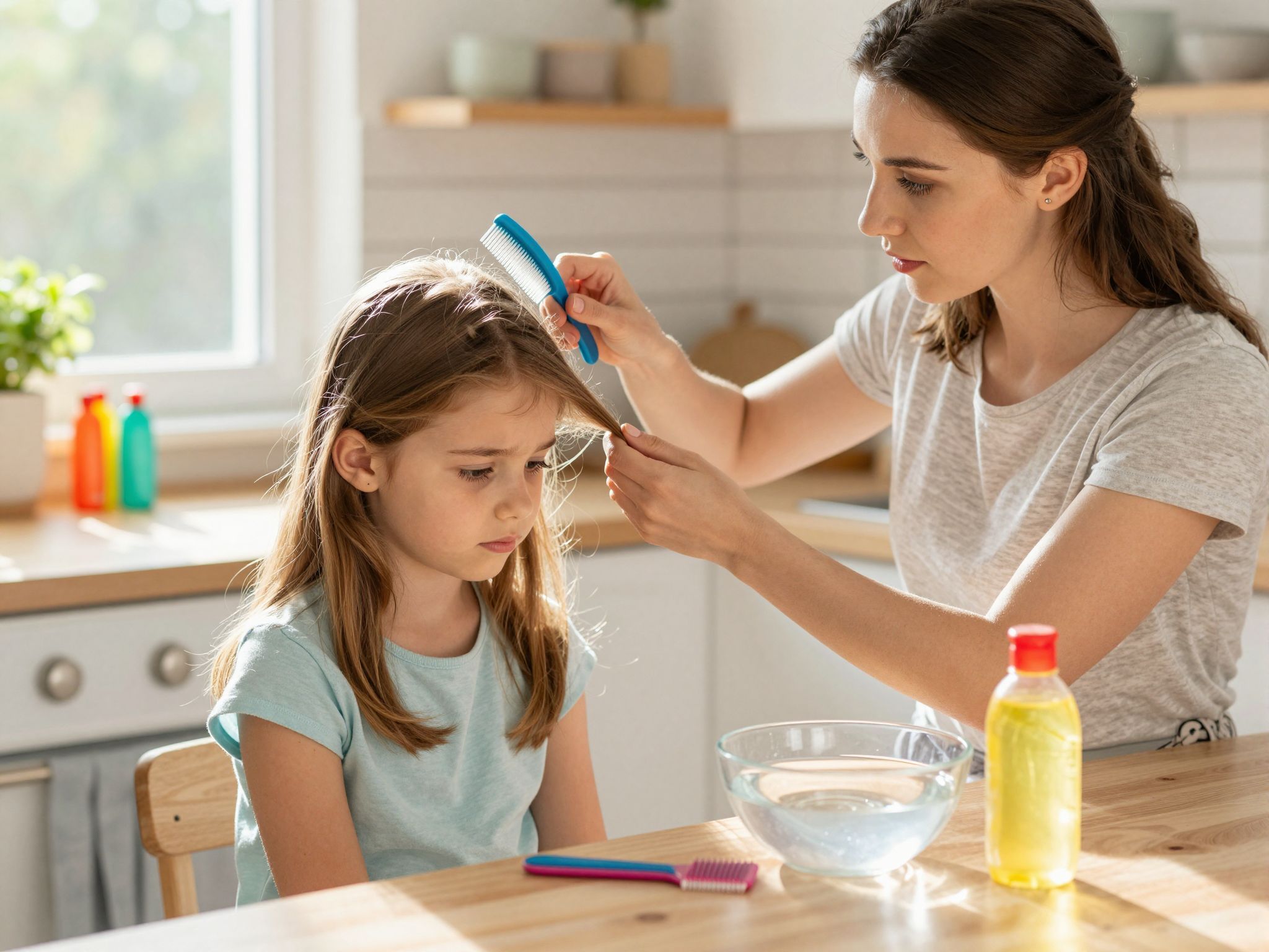 A természetes olajok hatékonyan segítenek a tetvek ellen.