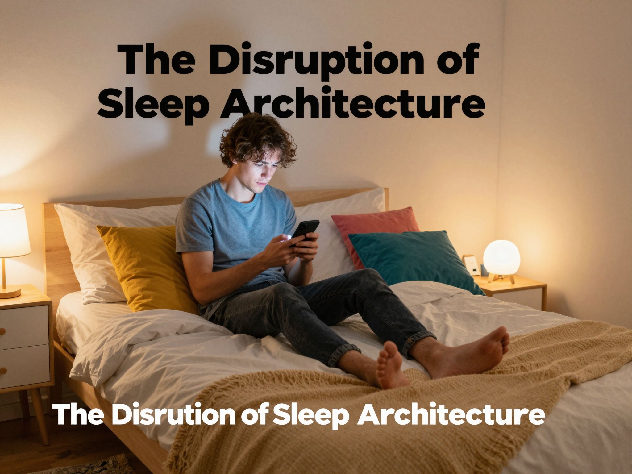 A mobil használata megzavarja az alvás mély szakaszait.