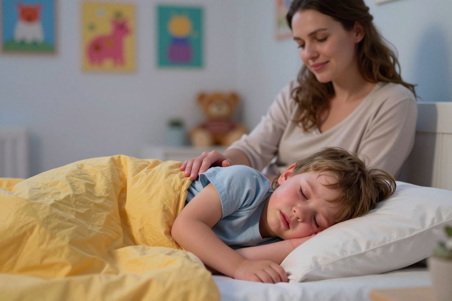 Az éjszakai sírás gyakori a fejlődő gyermekeknél.