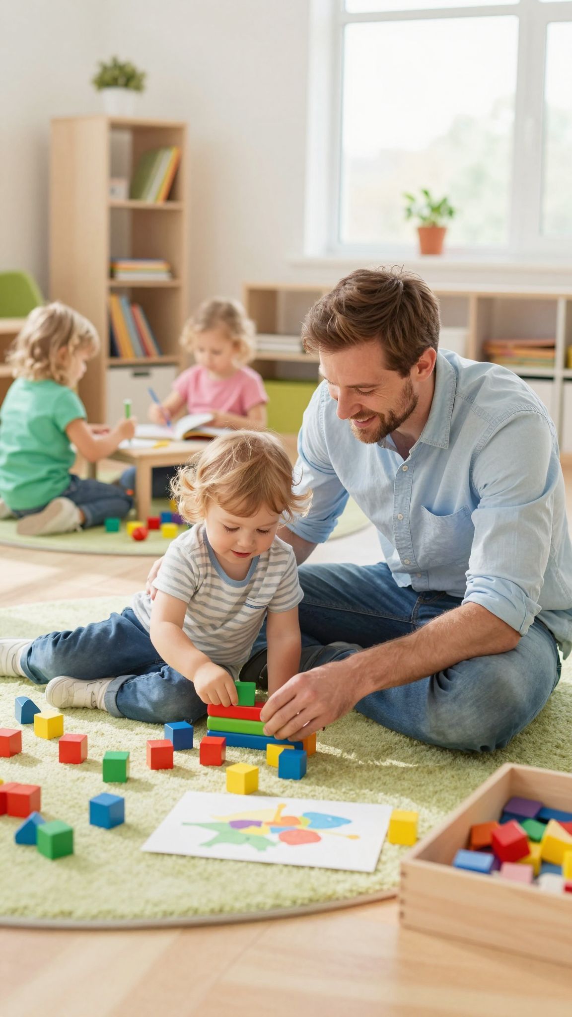 Az apák aktív részvétele pozitívan befolyásolja a gyerekeket.