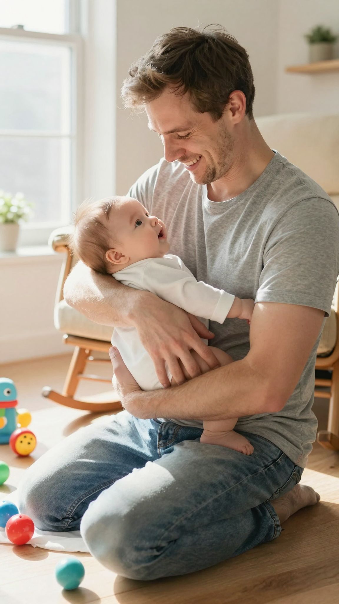 Az apák támogatása elősegíti a hosszan tartó szoptatást.