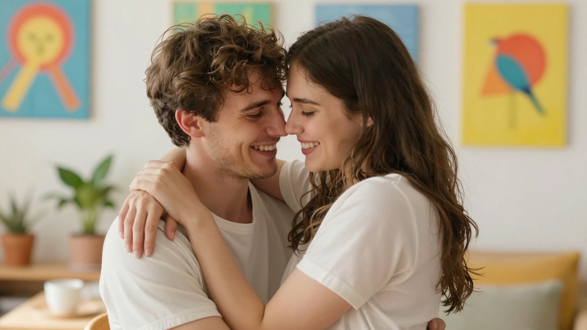 Az ölelés erősíti az érzelmi kötődést és bizalmat.