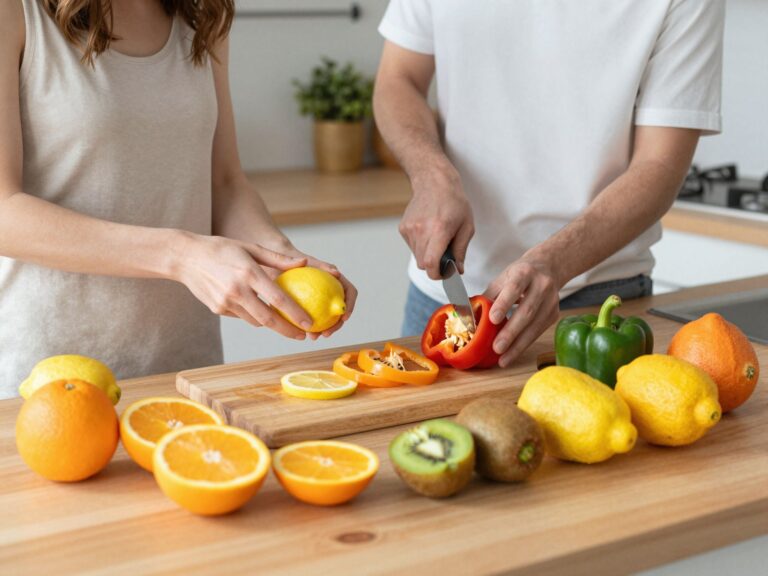 C-vitamin források a konyhában: mennyiségek, felszívódás és párosítás