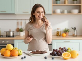 Csokoládévágy várandósságban – mennyit és milyen formában biztonságos?