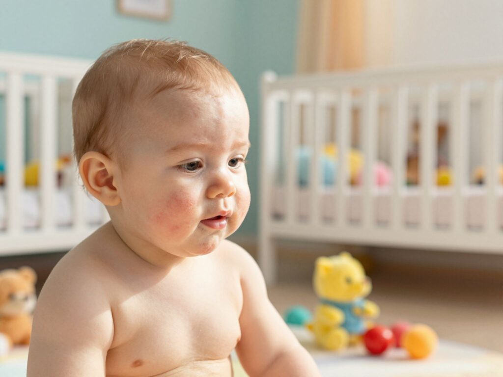 Ekcéma a babán: teljes körű útmutató az atópiás dermatitiszről szülőknek