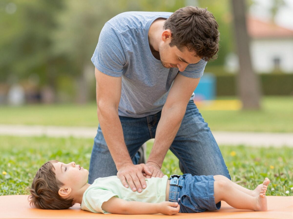 Életmentő tudás: hogyan kell újraéleszteni egy gyereket?