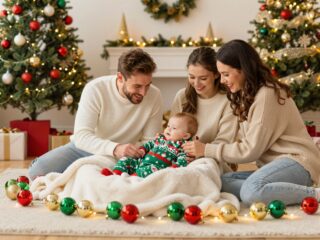 Első karácsony babával: egyszerűség, biztonság, élmények