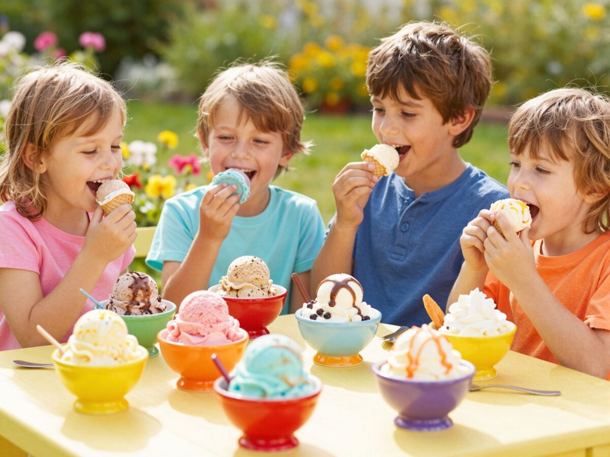 Fagylalt kisgyerekeknek: Egészséges, házilag készített alternatívák