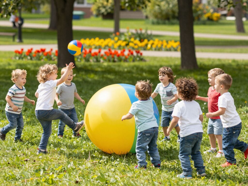 Gurítsd, dobd, rúgd: a legjobb labdás játékok a totyogó korosztálynak
