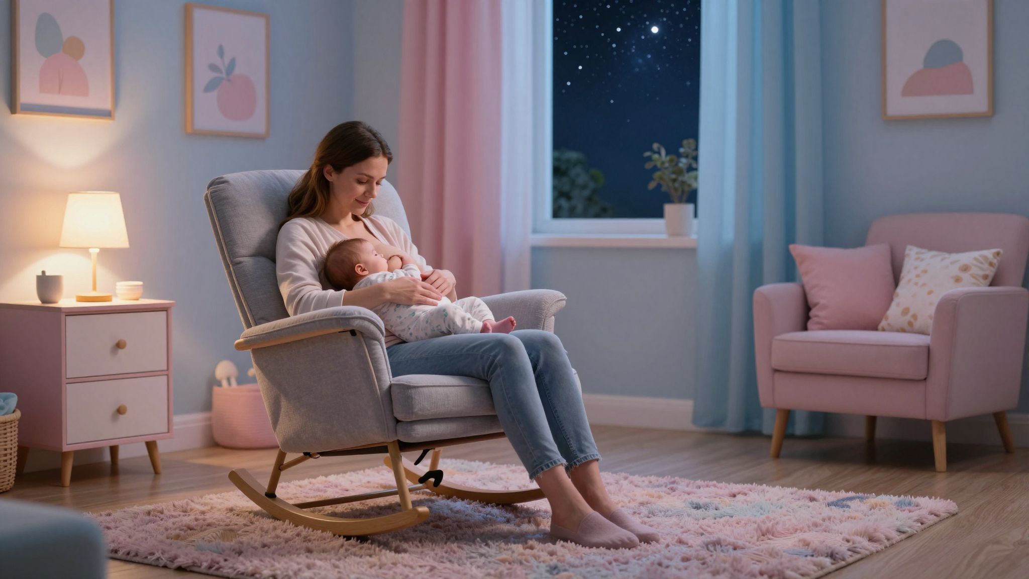 A sötétben történő szoptatás segíthet a babának ellazulni.