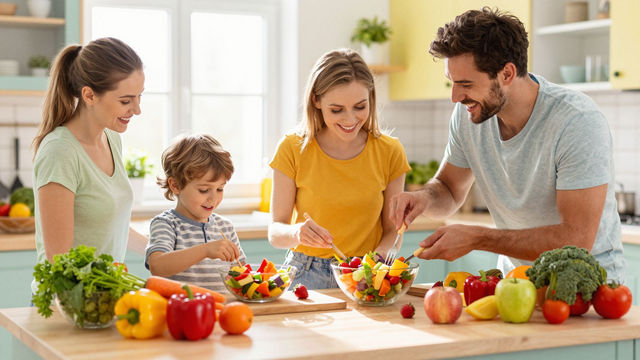A zöldségek csak zöldek: a színek változatos ízeket rejtenek!