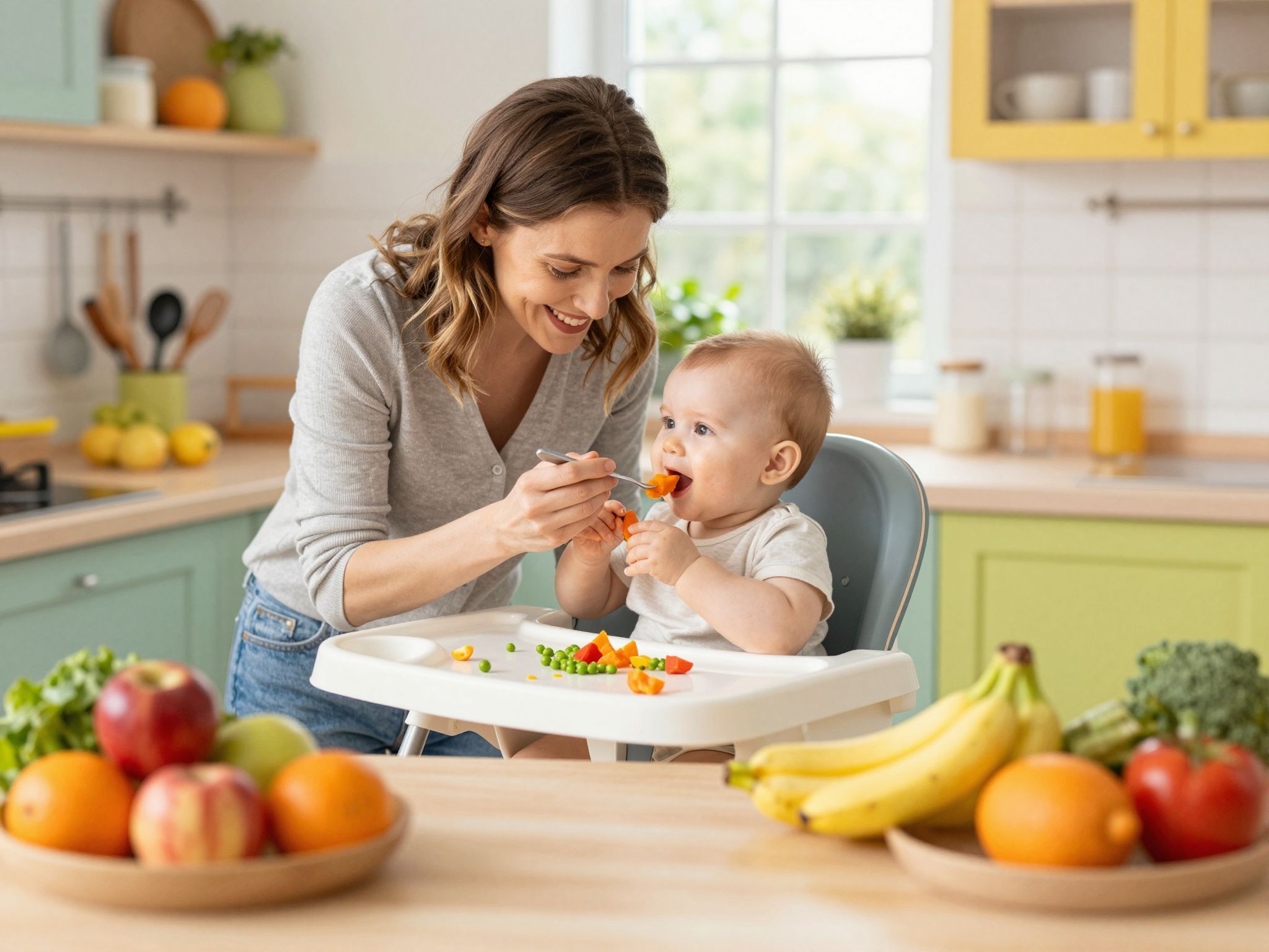 Kínálj változatos textúrájú ételeket a baba étkezési élményéhez!