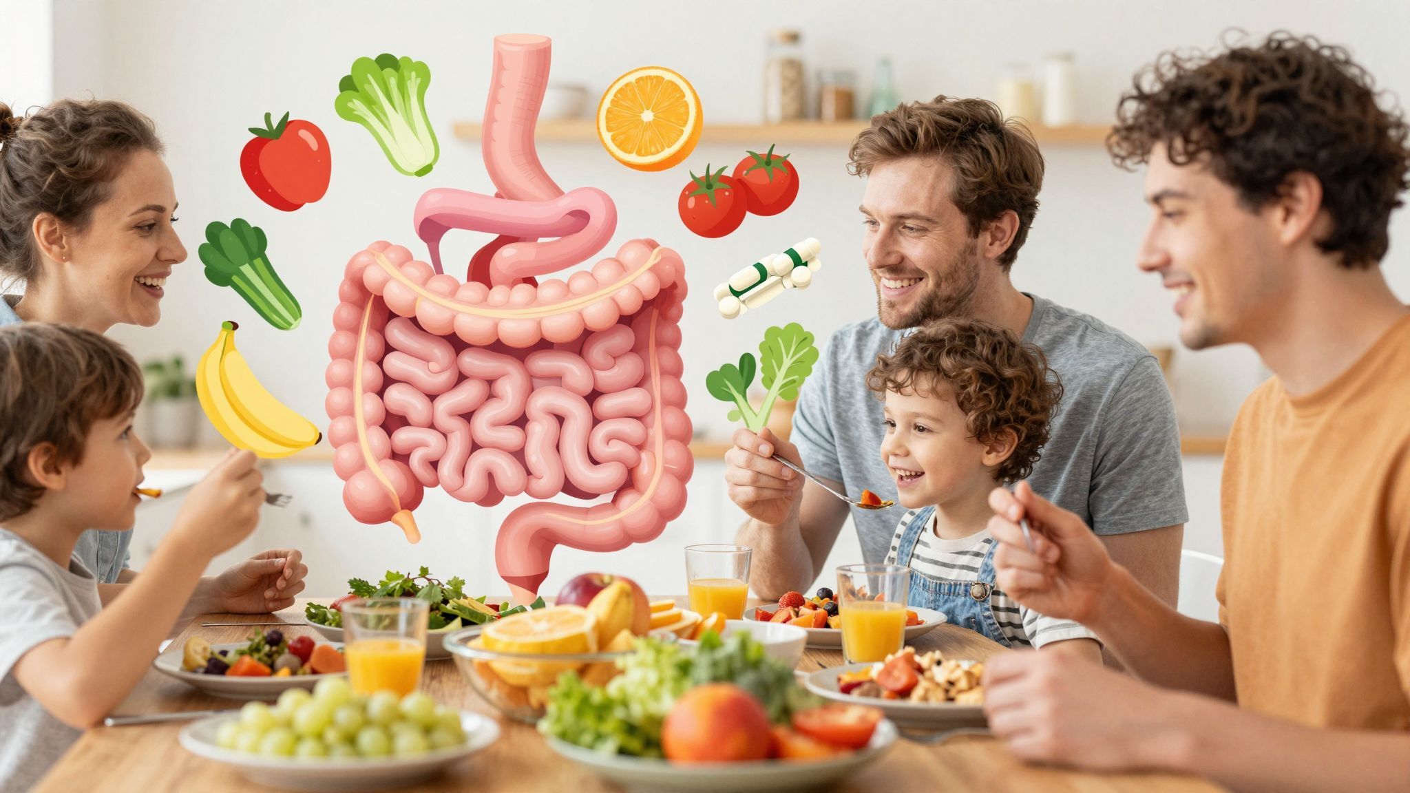 A bélflóra egyensúlya kulcsfontosságú az immunvédelemhez.