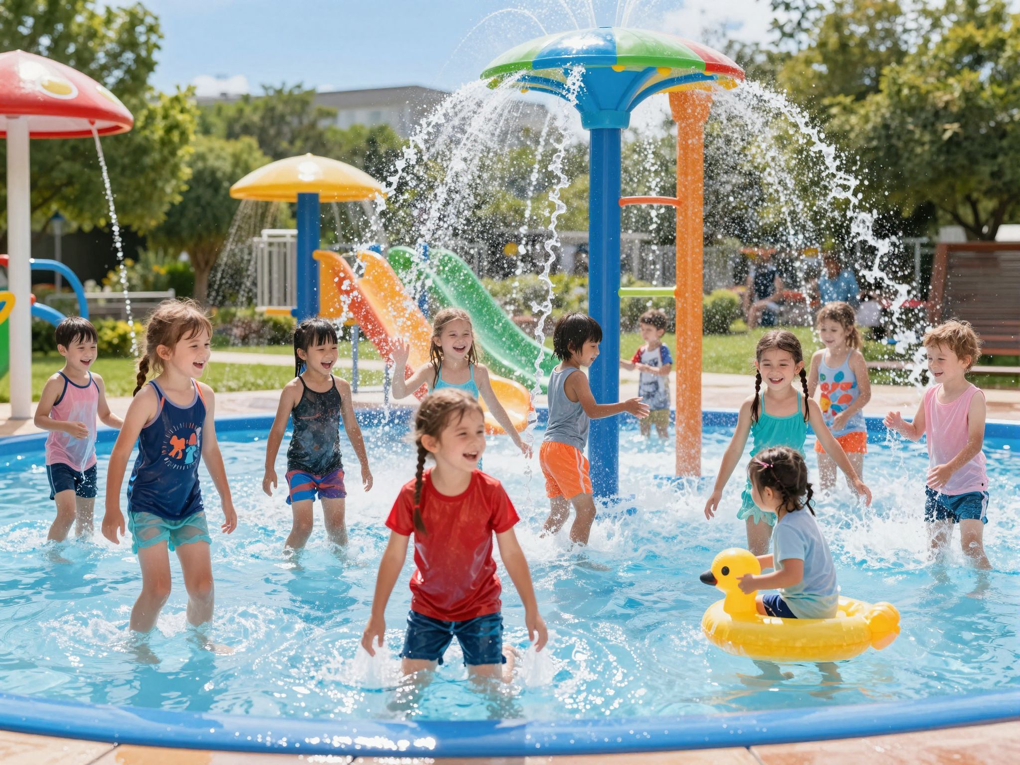 A pancsolás segít a kicsik érzékszervi fejlődésében.