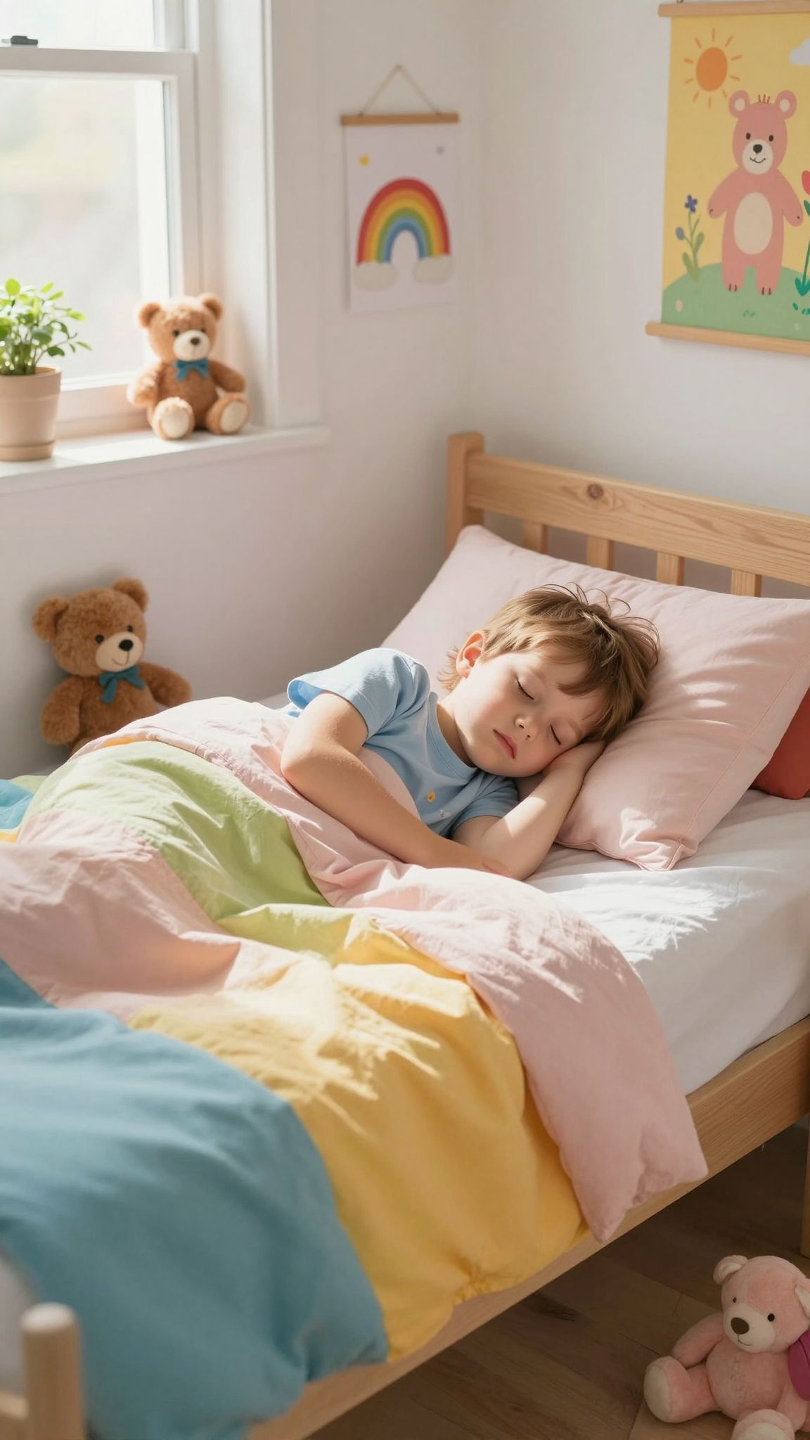 A megfelelő alvás serkenti a gyermekek fejlődését.