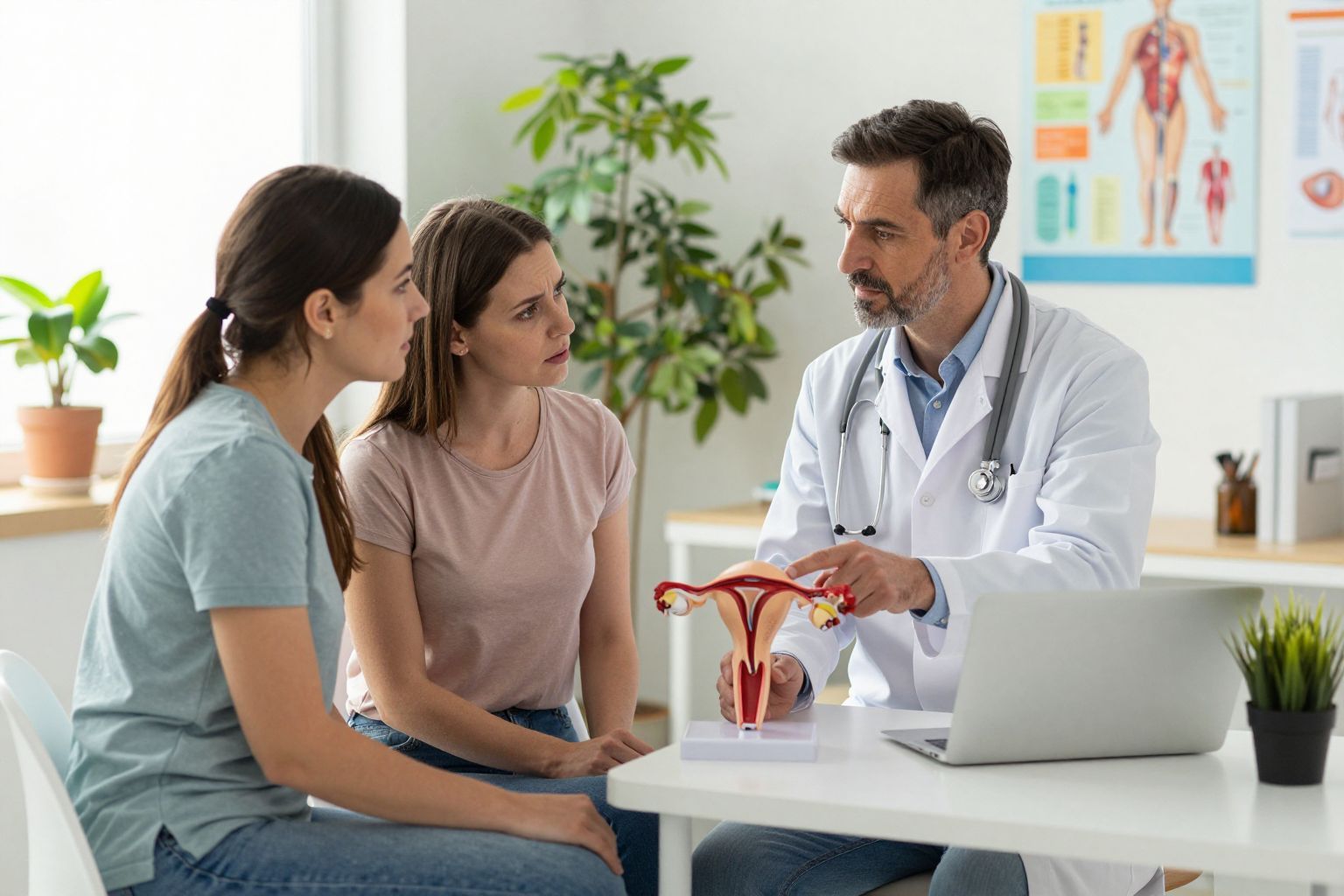 A gyermektelenség anatómiai okai között szereplhetnek rendellenességek.