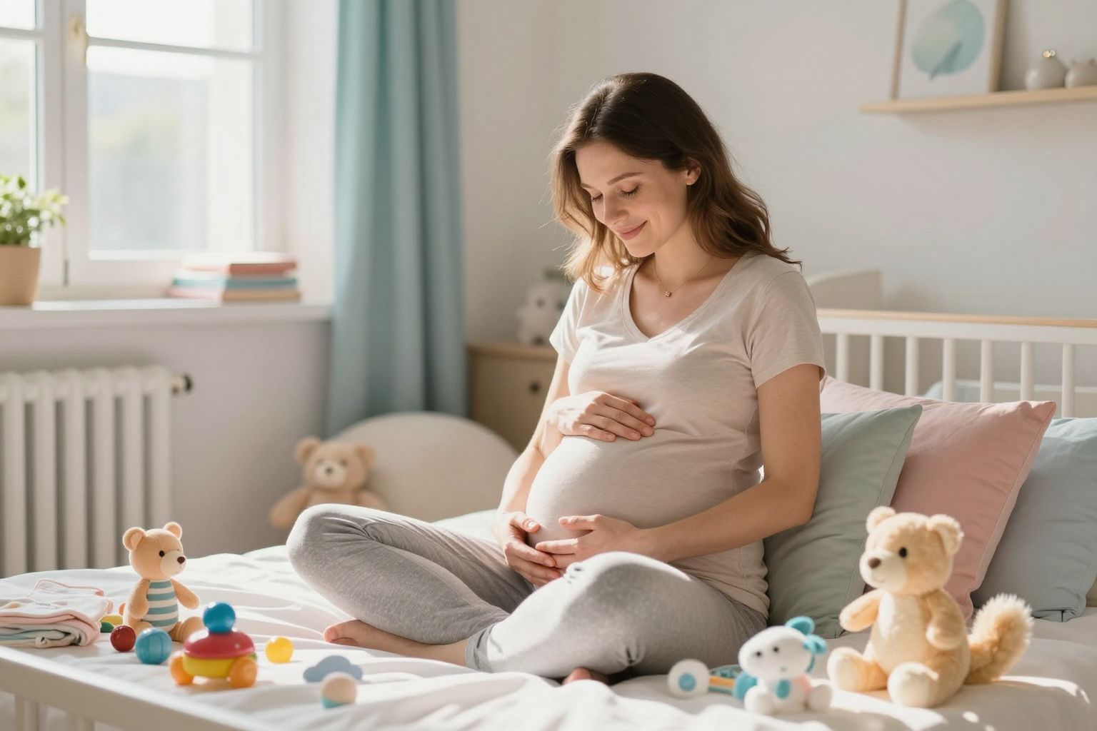 A baba már hallja a külvilág hangjait! 🎶