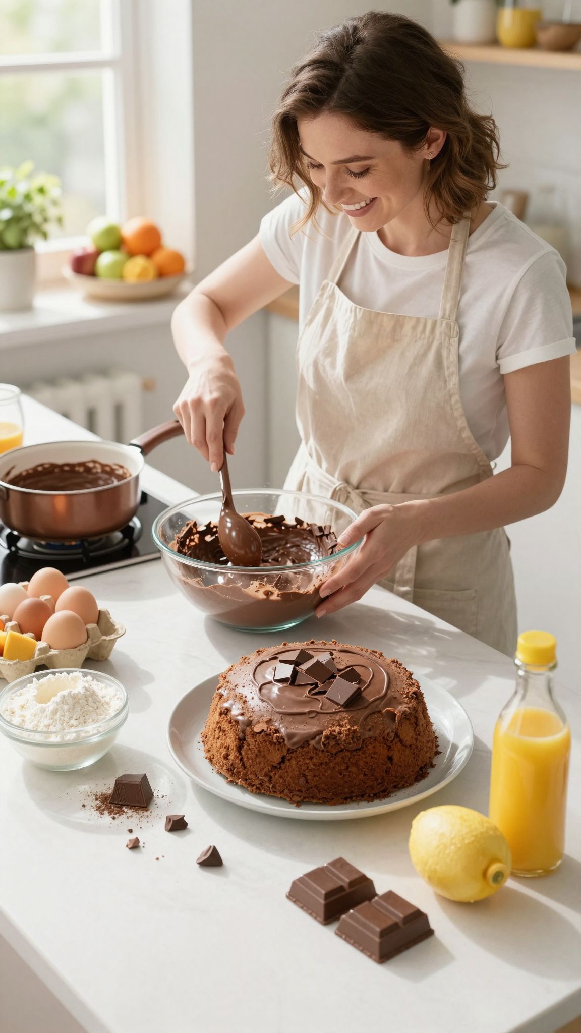 Húsvéti csoki maradékból ízletes brownie készíthető!