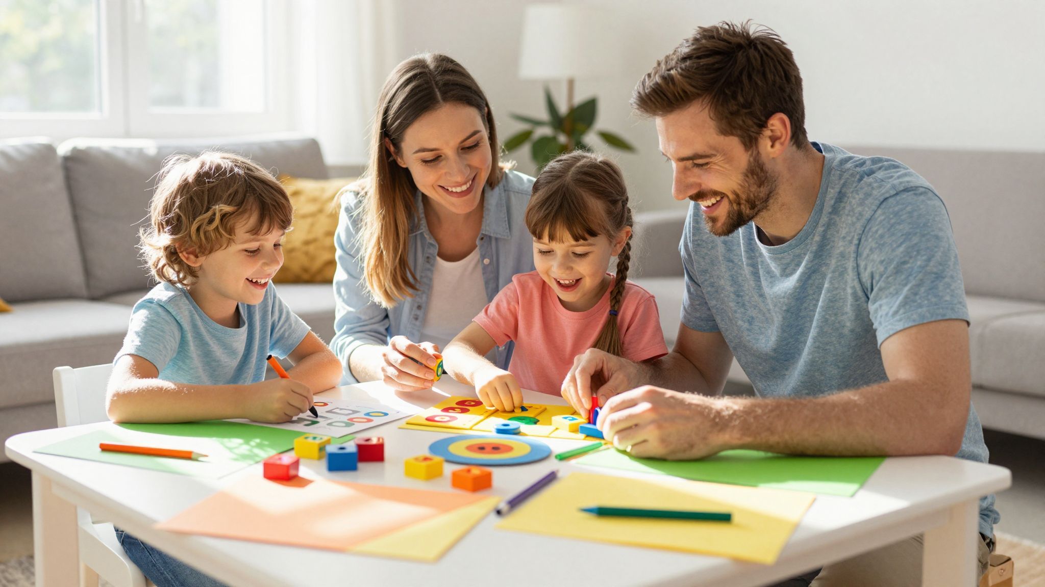 A játékos tanulás fokozza a gyerekek matematikai érdeklődését.