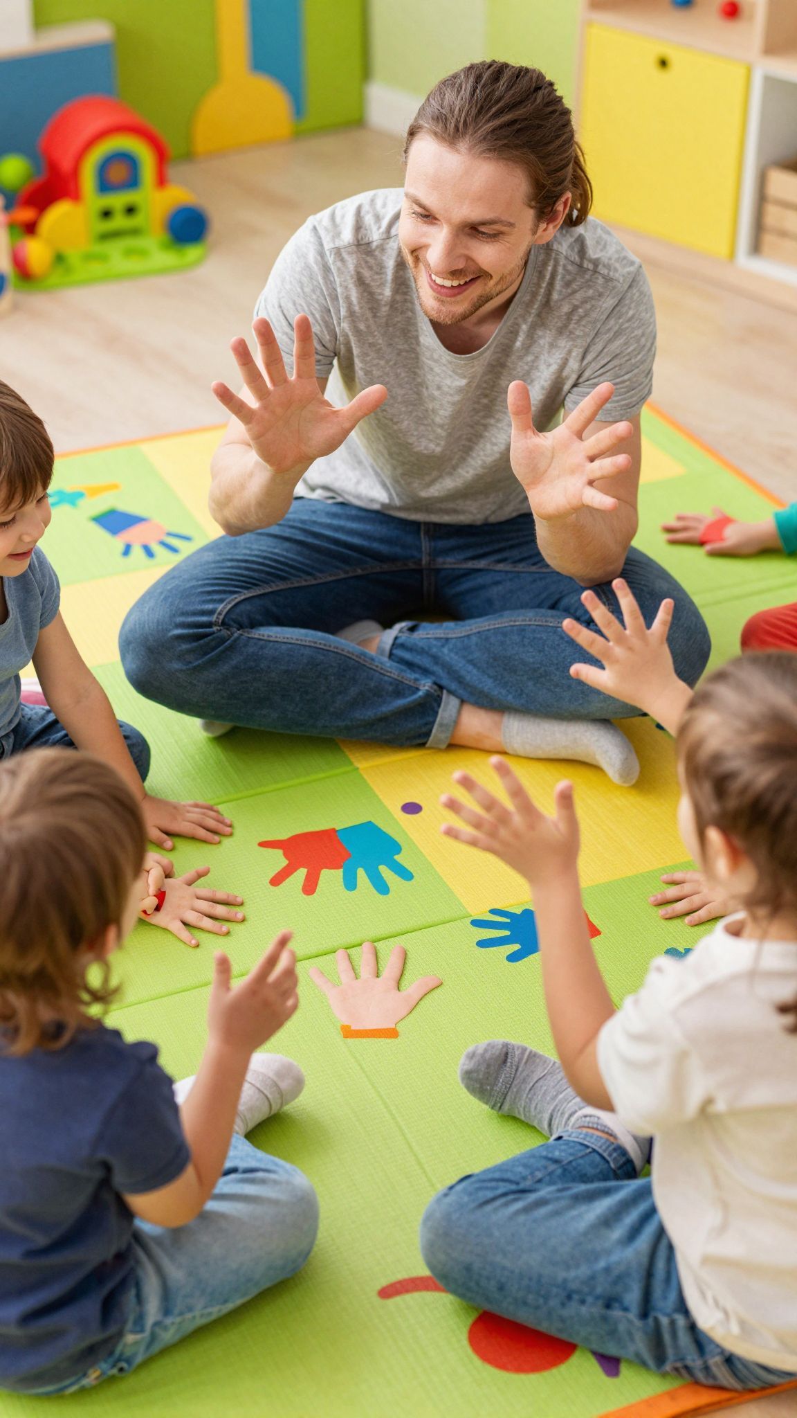 A kéz- és ujjmondókák fejlesztik a babák motorikus képességeit.
