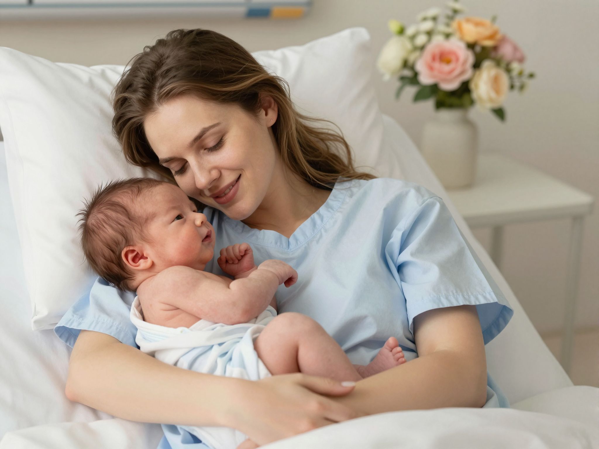 A bőrkontaktus segíti a szoptatás sikeres kezdetét.