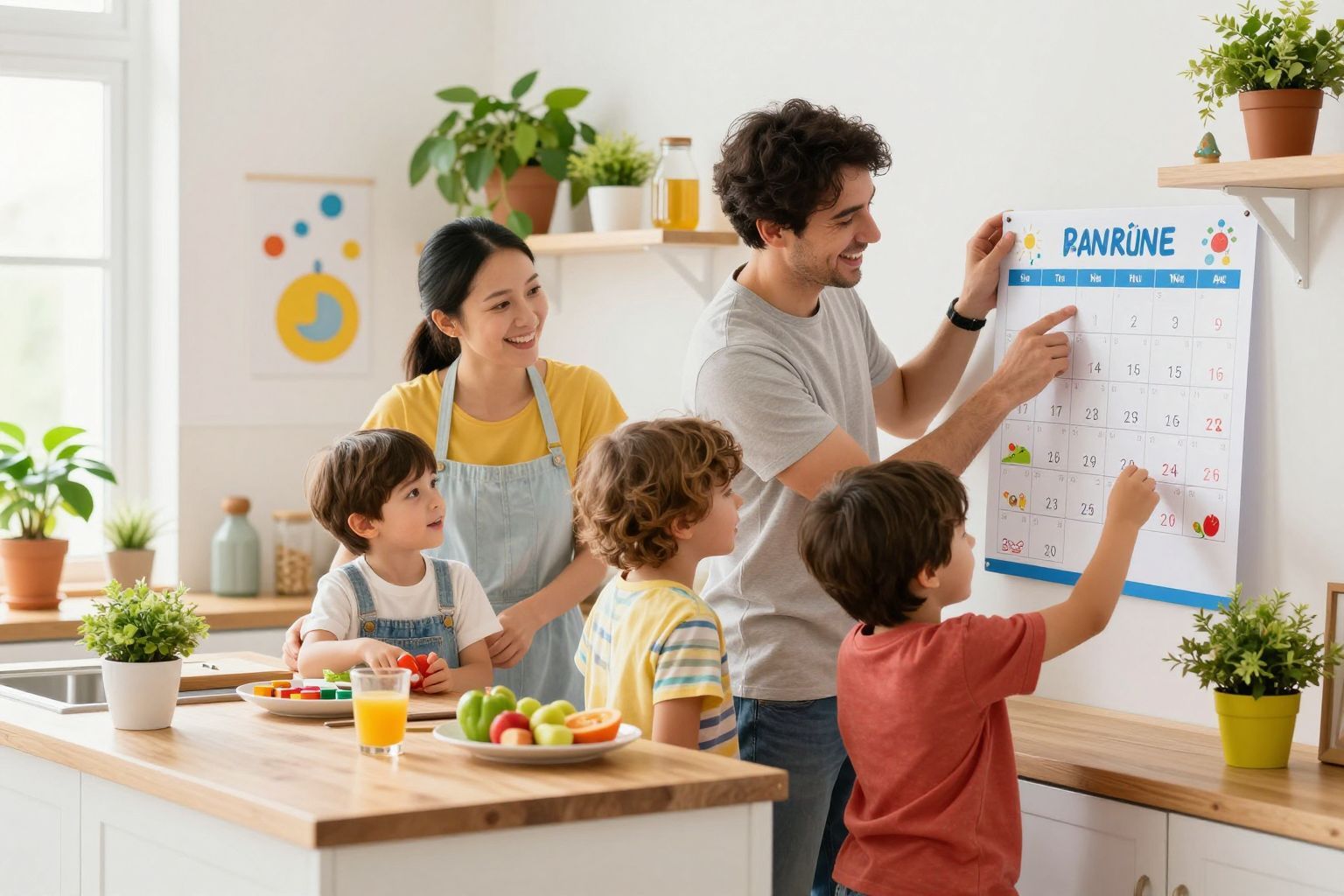 A gyerekek bevonása a feladatokba csökkenti a terhet.