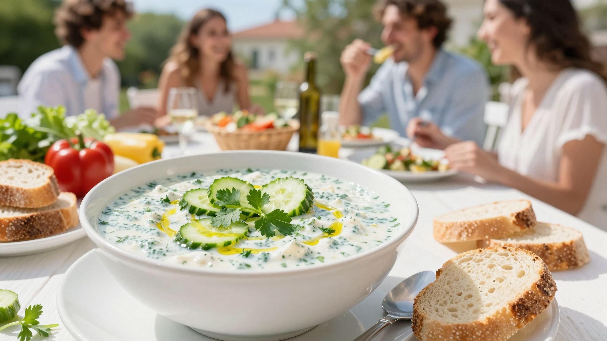 A tarator frissítő hatása fékezi a nyári hőséget.