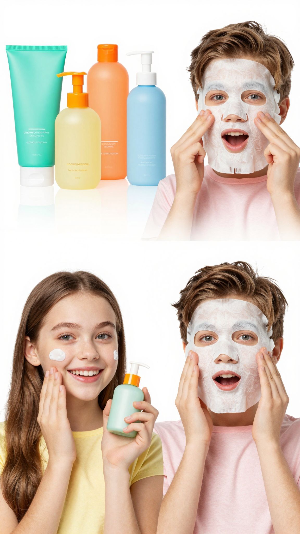 A megfelelő bőrápolás segít a tinik önbizalmának növelésében.