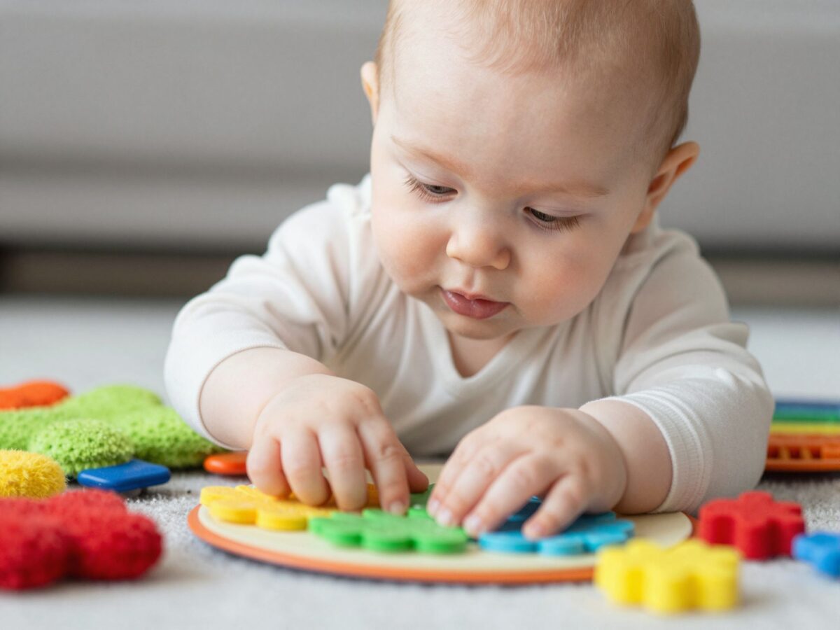 Hogyan fedezi fel a világot a baba a tapintás segítségével?