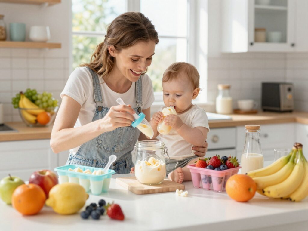 Hogyan készíts anyatejes fagylaltot otthon a babádnak?