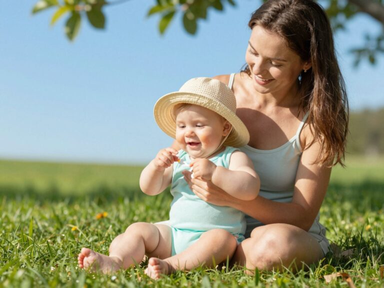 Hogyan védd meg a csecsemőt a leégéstől a nyári hőségben?
