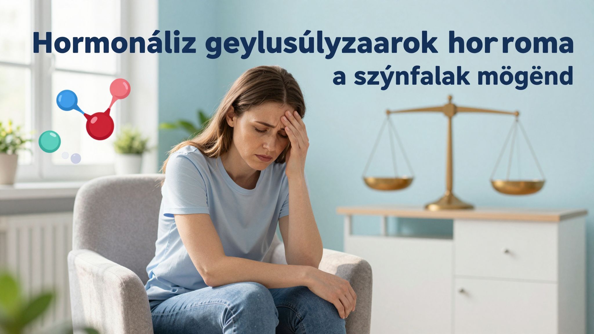 A hormonális egyensúlyzavarok súlyosbíthatják a krónikus fáradtságot.