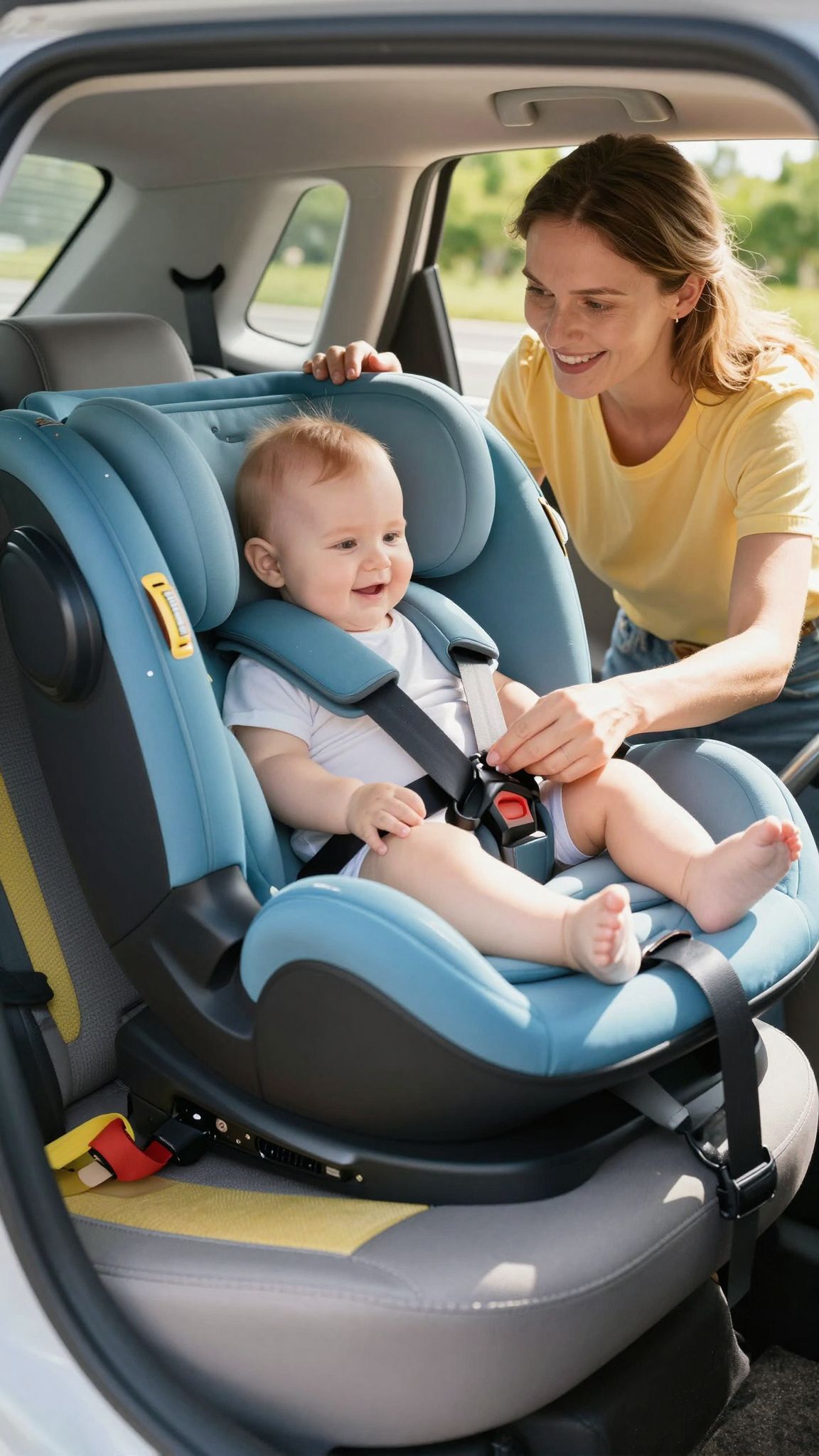 Rendszeres pihenőidők segítenek a baba kényelmében.