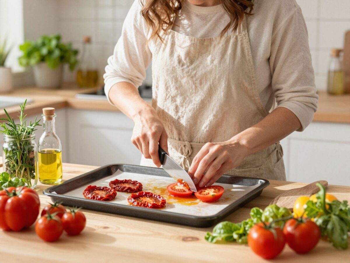 Így tartósítsd a nyár ízét: aszalt paradicsom készítése és tárolása olajban