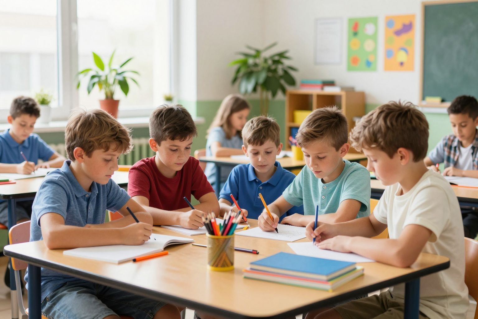 A társadalmi nyomás erősíti a fiúknál a versenyszellemet.