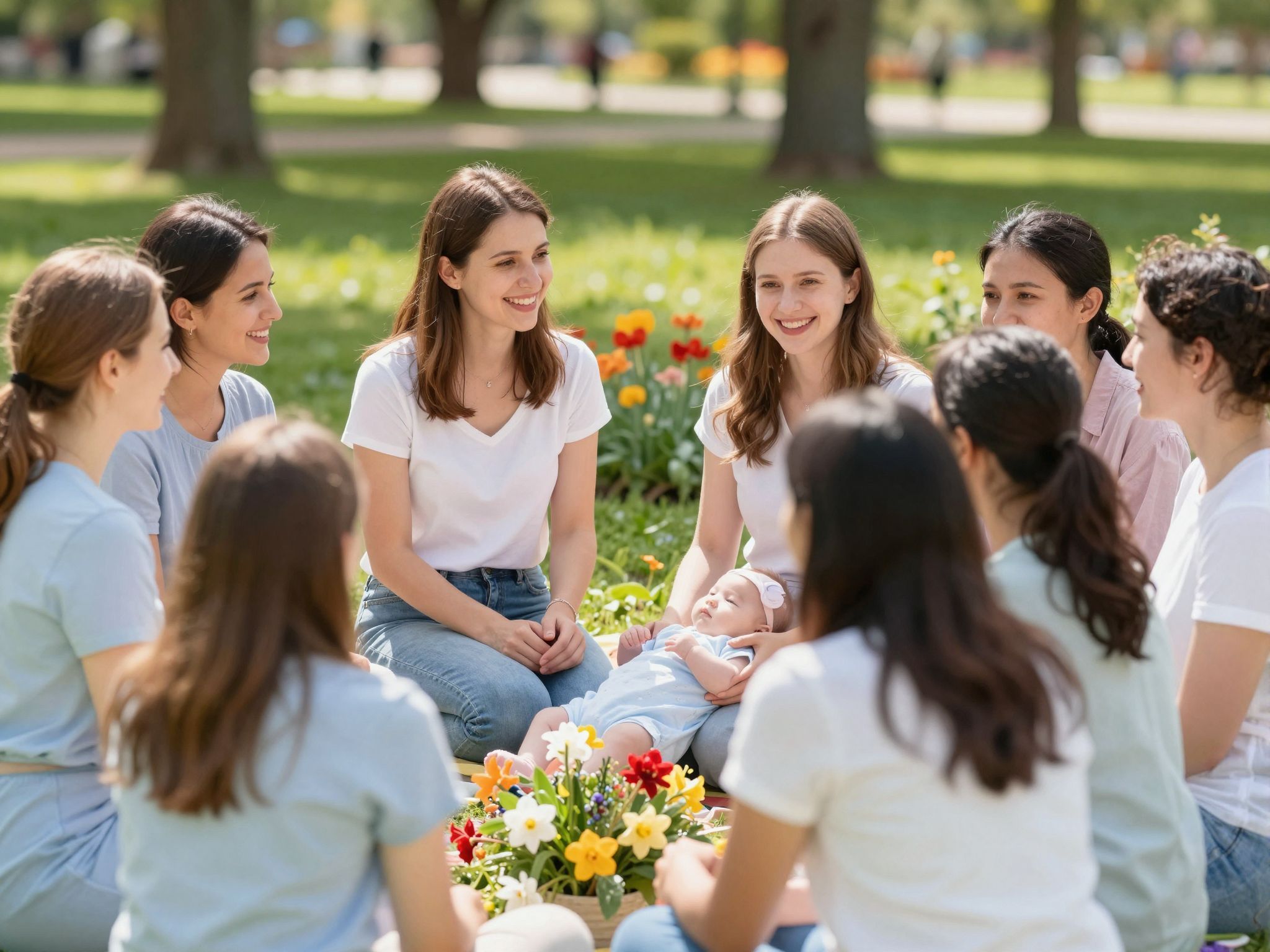 Más nők támogatása erősíti az anyai identitást.
