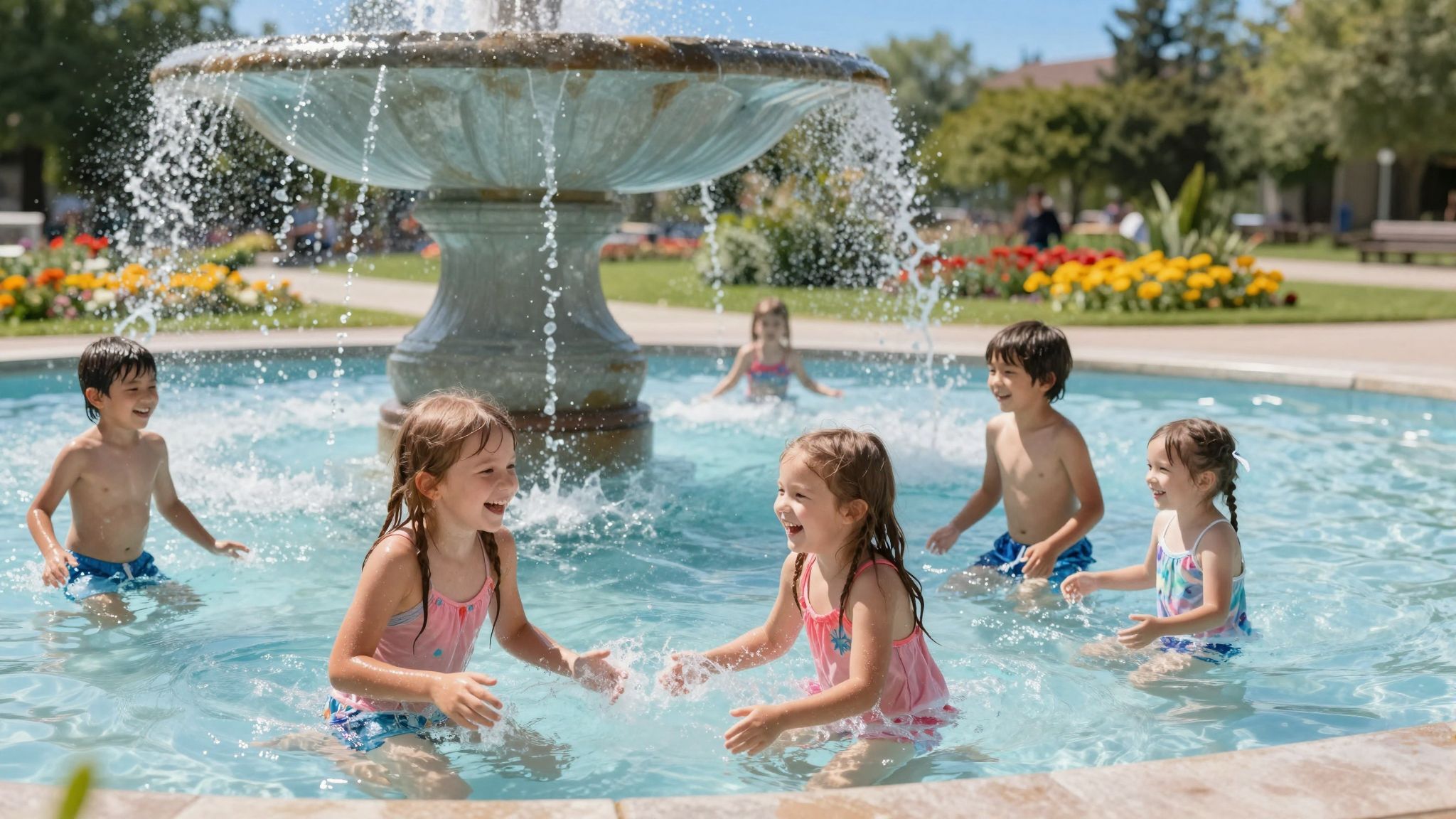 A recirkulációs rendszer fenntartja a víz tisztaságát.