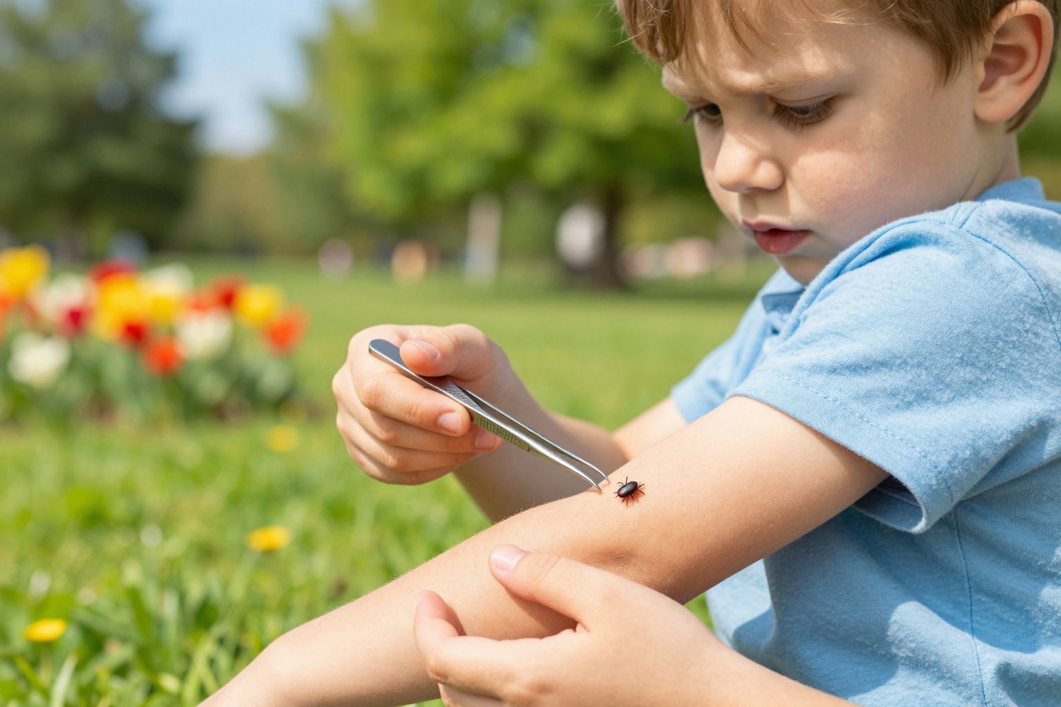 A kullancs gyors eltávolítása csökkenti a fertőzés kockázatát.