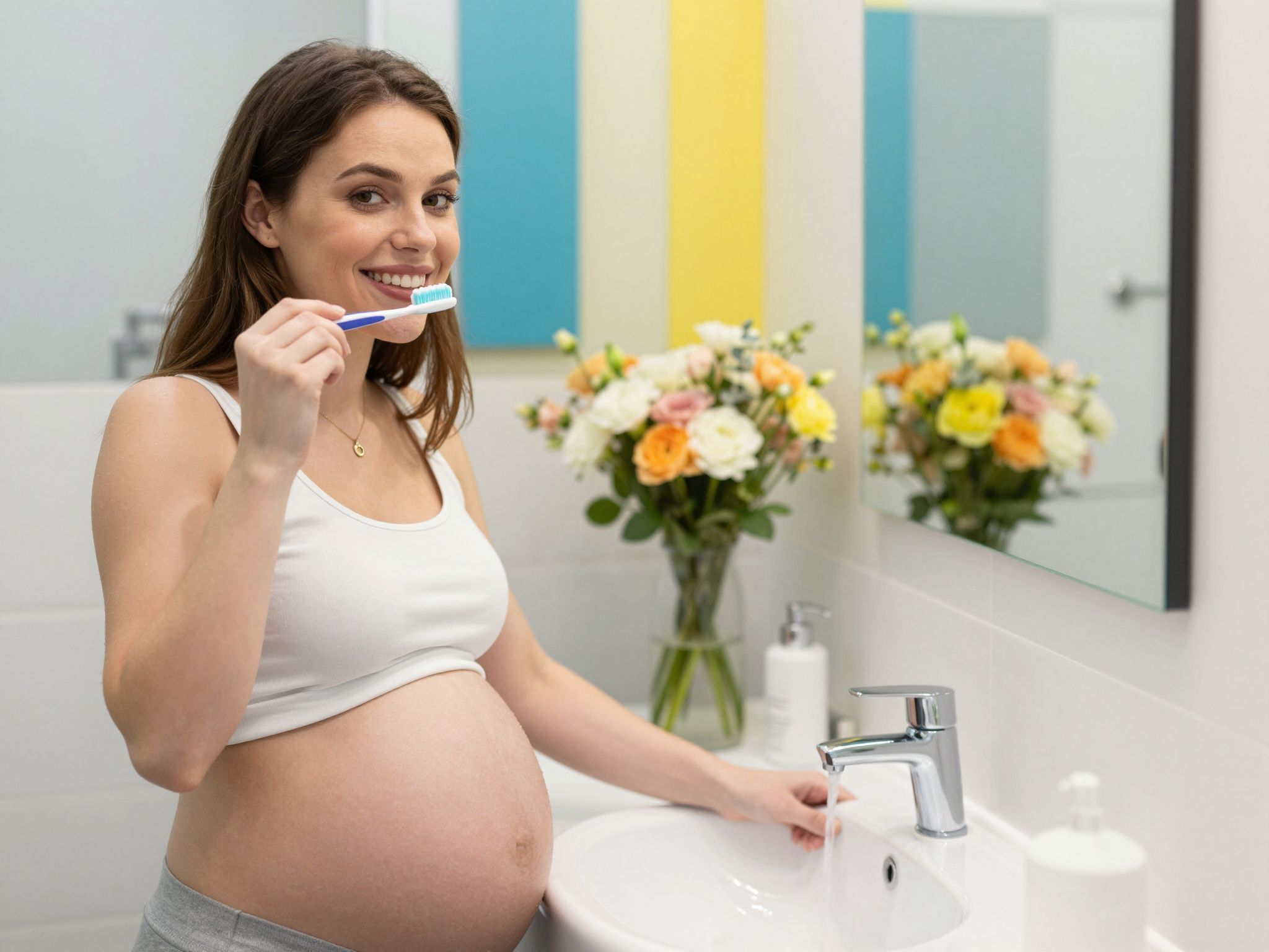 A rendszeres fogápolás csökkenti a várandóssággal járó kockázatokat.