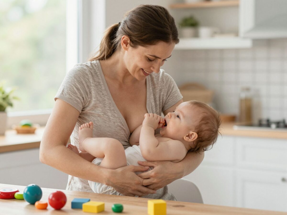 Miért fészkelődik és tekereg a baba evés közben? Szoptatási tanácsok és megoldások