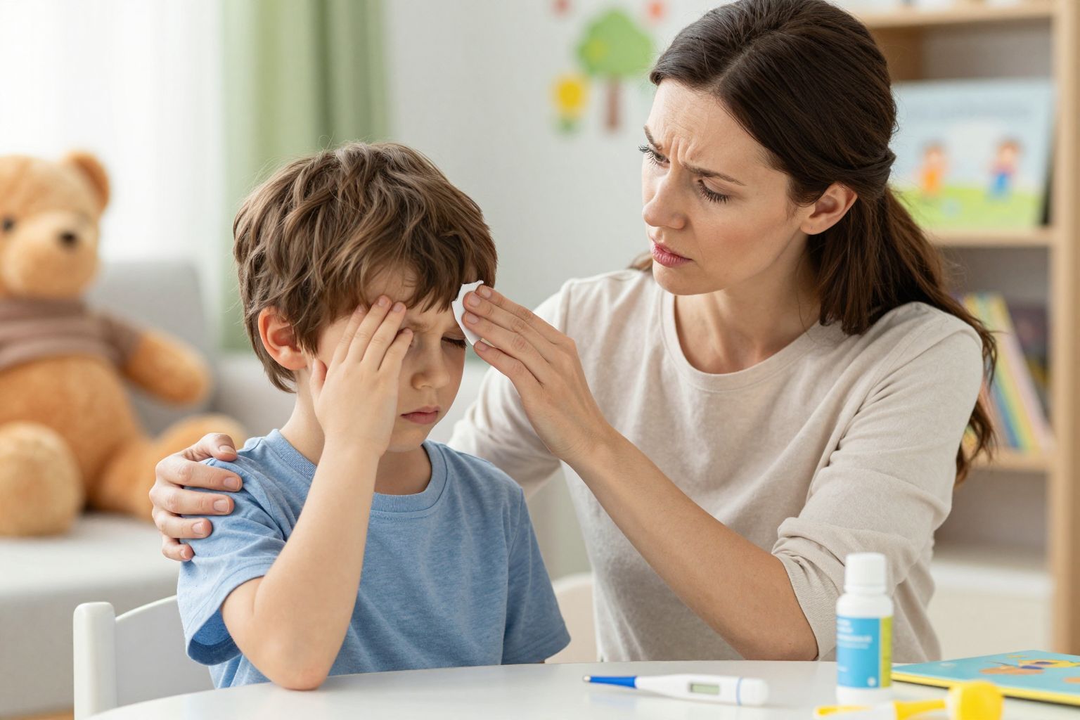 A lázcsillapítás előtt mindig mérjük meg a lázat pontosan.