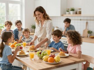 Misszió teljesítve: egy 10 gyerekes anya tippjei a hatékony reggeli készítéshez