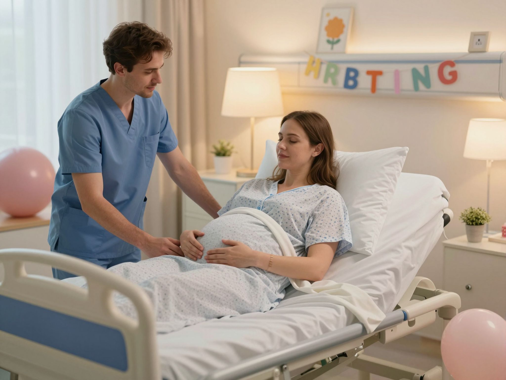 A vajúdás alatt a medence forgatása segíthet.