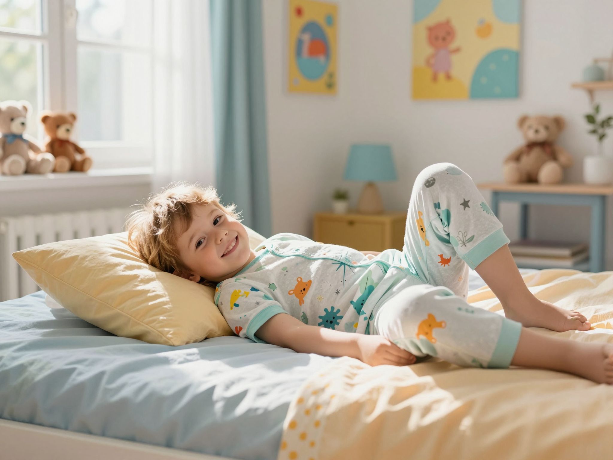 A pamut és len ideális nyári anyagok gyermekeknek.